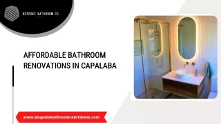 High Quality Bathroom Renovations in Wynnum Manly and Capalaba