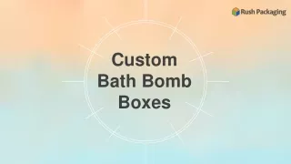 30% Discount to get Bath Bomb Boxes at Rush Packaging