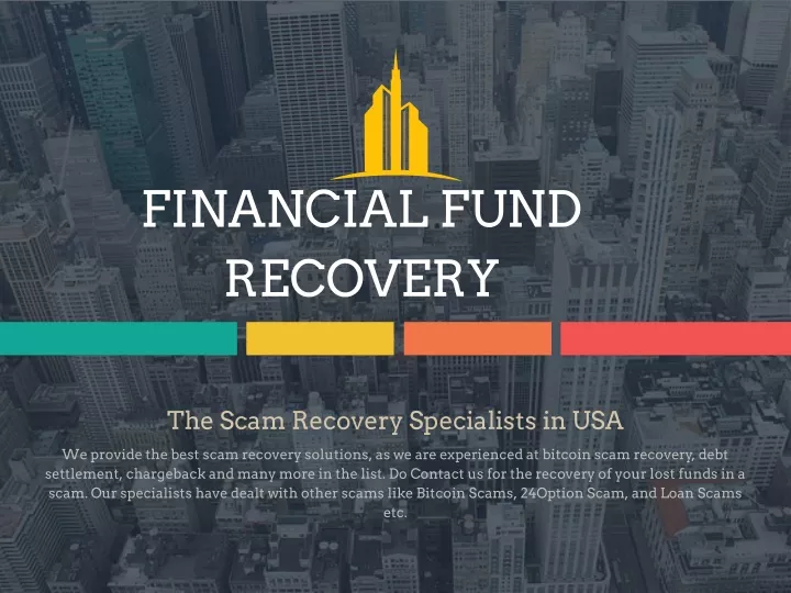 financial fund recovery