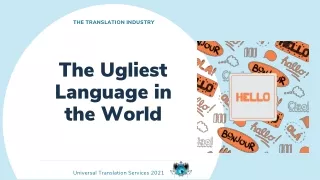 the translation industry
