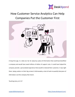 how customer service analytics can help companies