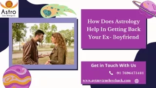 How Does Astrology Help in getting back Your Ex- Boyfriend - Astro Guru Bhargava