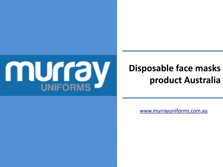 disposable face masks product australia