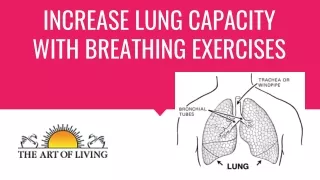 INCREASE LUNG CAPACITY WITH BREATHING EXERCISES