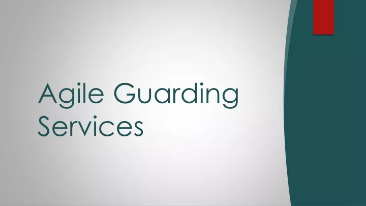 agile guarding services