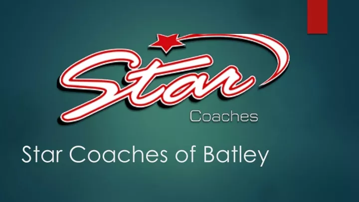star coaches of batley