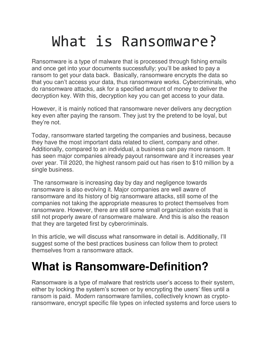 What Is Ransomware Computer Science PPT - What is Ransomware PowerPoint Presentation, free download - ID ...