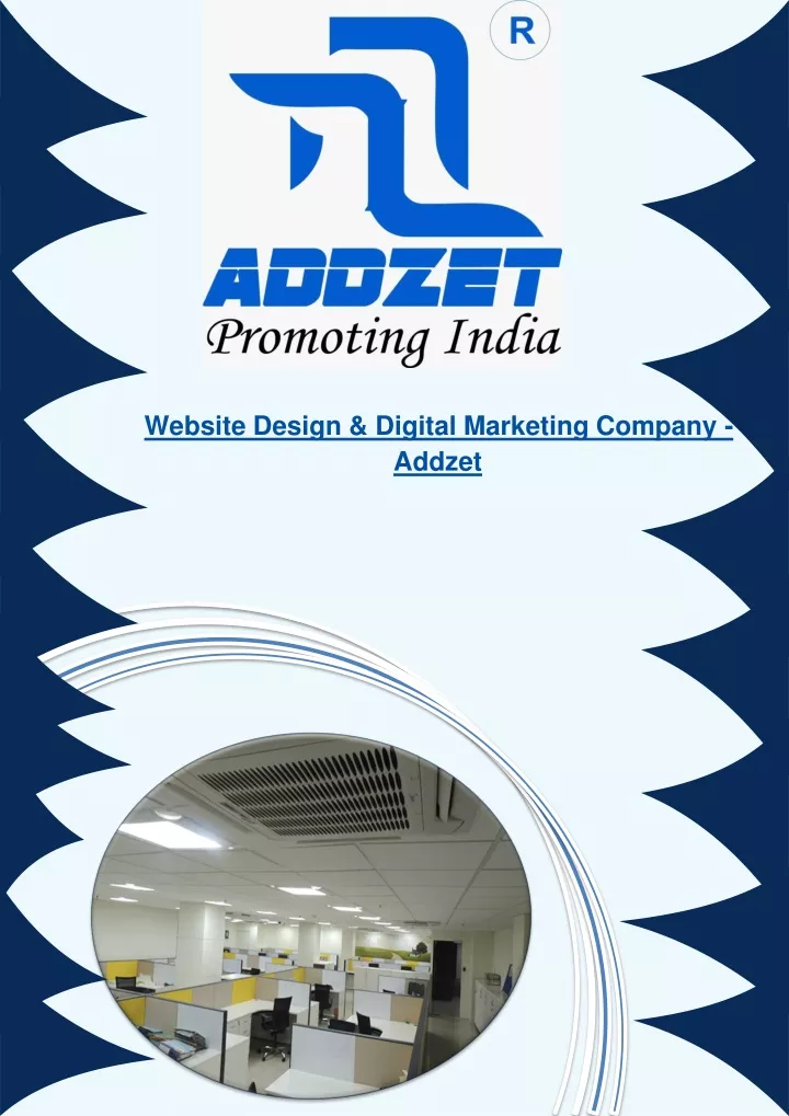 Ppt Website Design And Digital Marketing Company Addzet Powerpoint