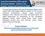 Long Term Evolution LTE and 5G Broadcast Market Growth with Trends, Analysis - slide 1