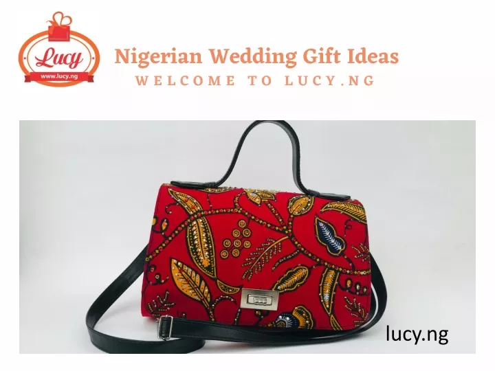 nigerian wedding gift ideas