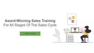 Award-Winning Sales Training For All Stages Of The Sales Cycle