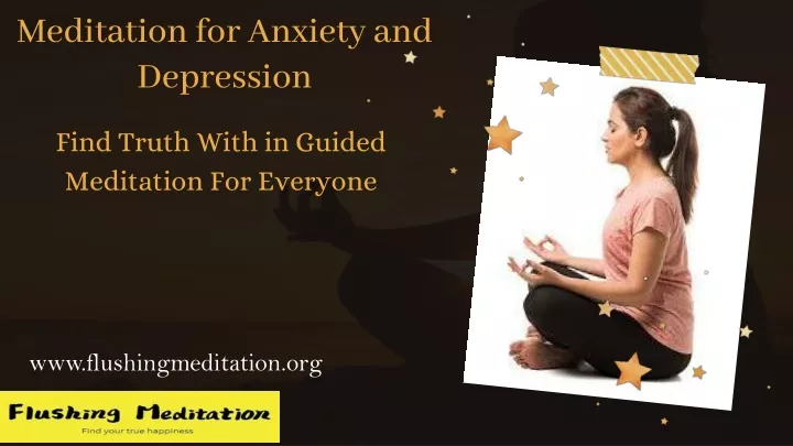 meditation for anxiety and depression