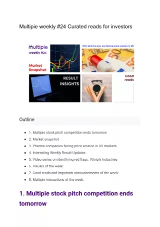 Multipie weekly #24 Curated reads for investors