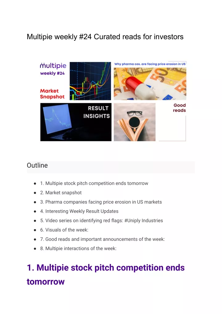 multipie weekly 24 curated reads for investors