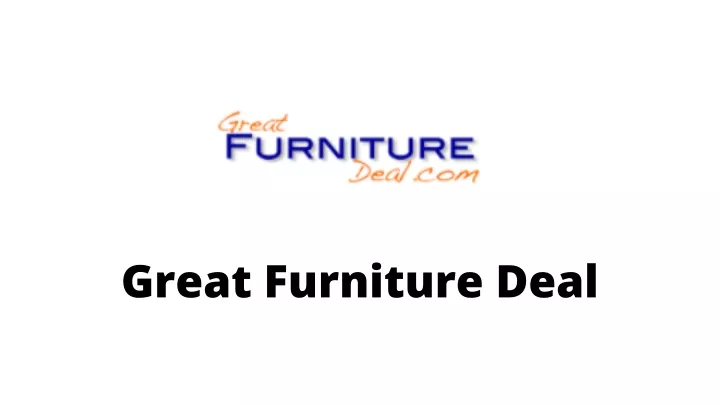 great furniture deal