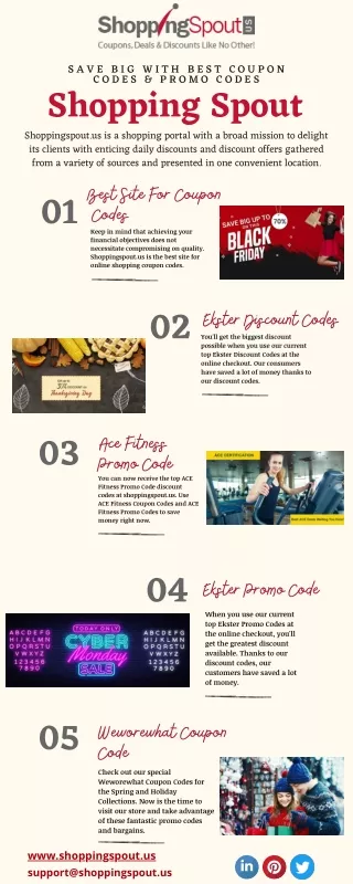 Best Site For Coupon Codes | Shopping Spout