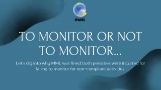 to monitor or not to monitor