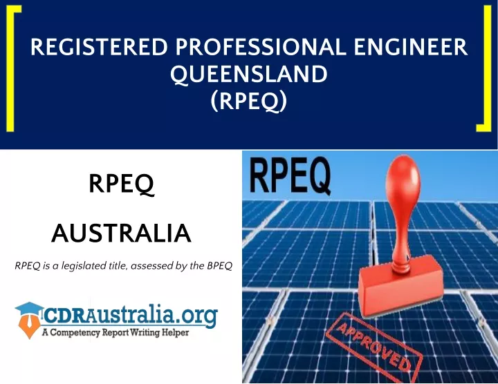 registered professional engineer queensland rpeq