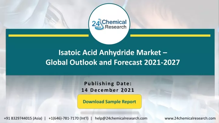 isatoic acid anhydride market global outlook