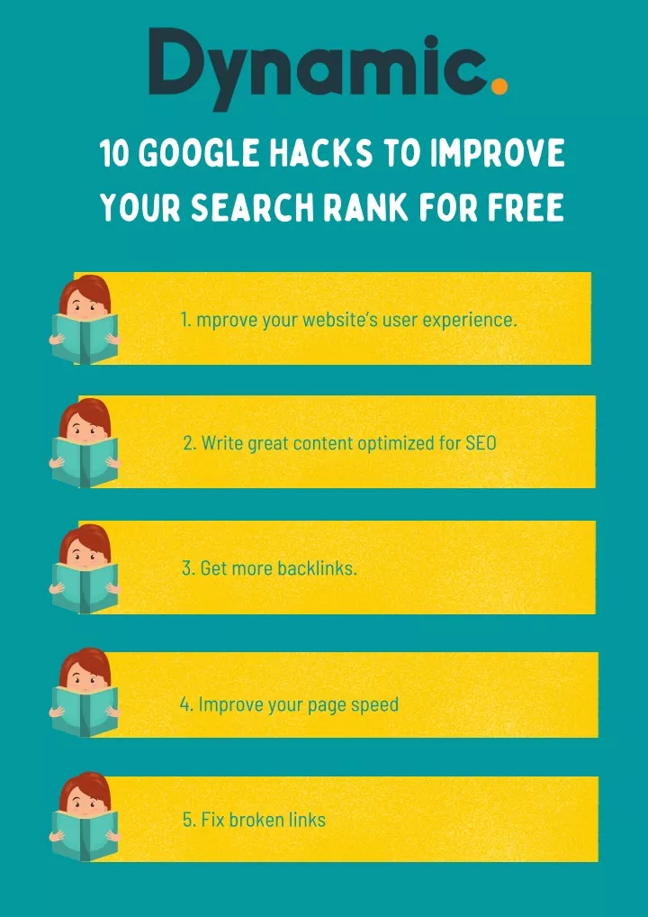 10 google hacks to improve your search rank