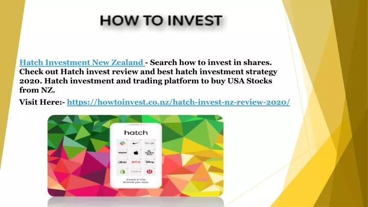 hatch investment new zealand search how to invest