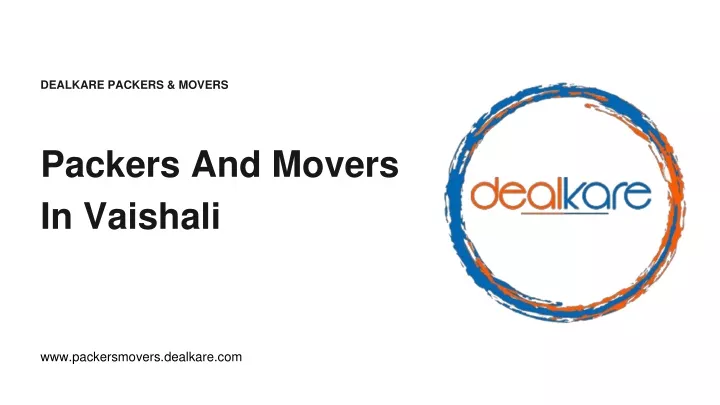 dealkare packers movers