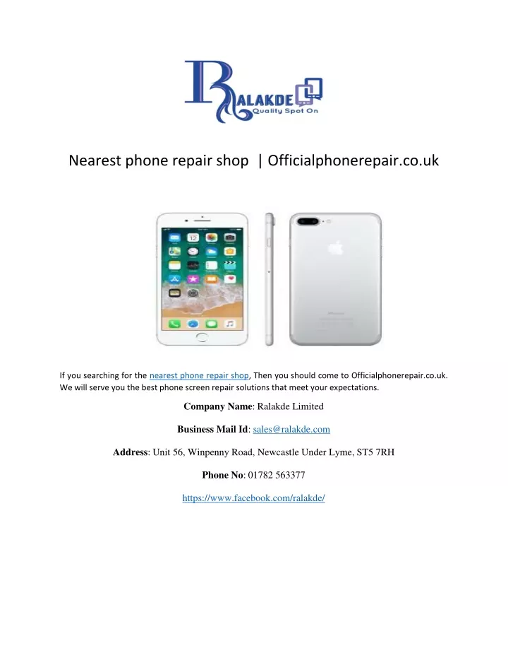 nearest phone repair shop officialphonerepair