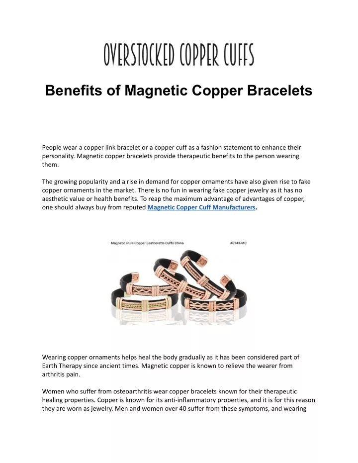 Copper Bracelet Health Benefits #copper #copperbracelet #copperbracele... |  TikTok