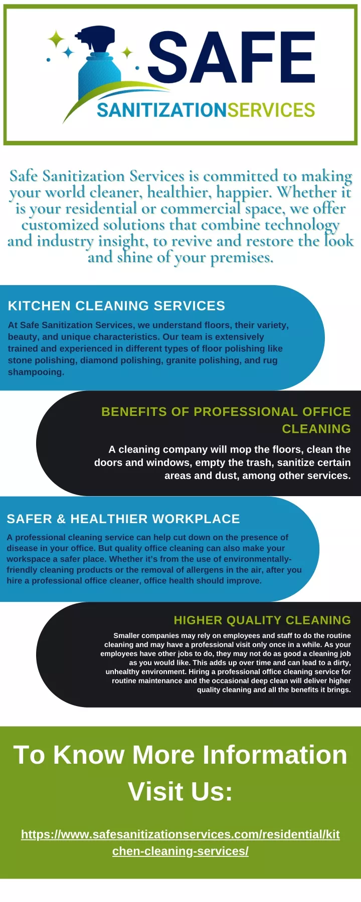 safe sanitization services is committed to making