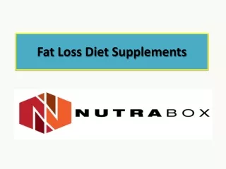 fat loss diet supplements