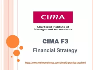 Buy CIMA F3 Dumps PDF with 20% Discount
