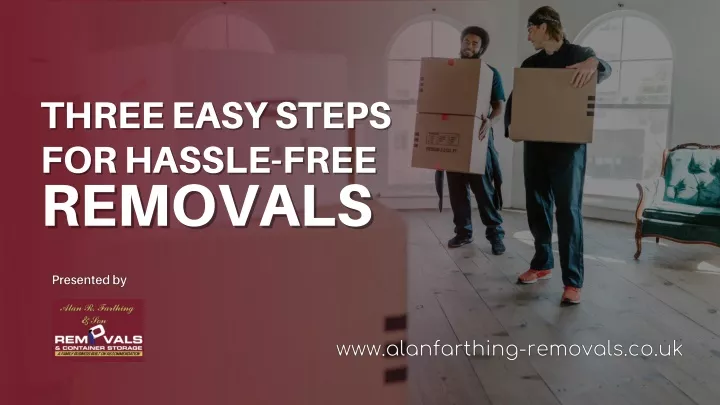 three easy steps three easy steps for hassle free