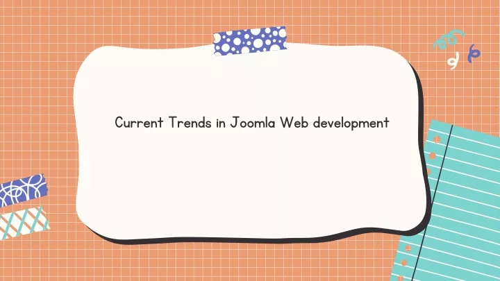 current trends in joomla web development