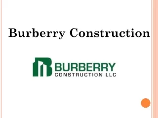 burberry construction