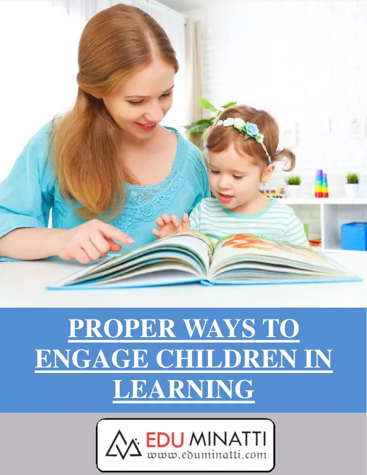 proper ways to engage children in learning