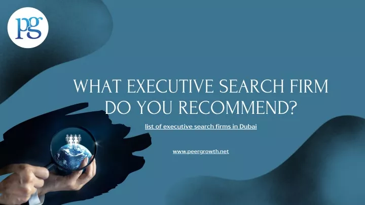 what executive search firm do you recommend