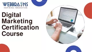 Digital Marketing Course | Online Digital Marketing | Webbrains