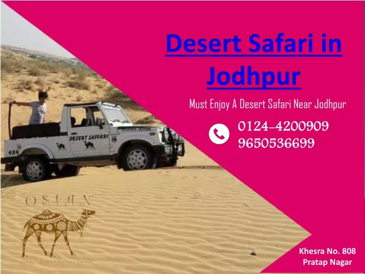 desert safari in jodhpur