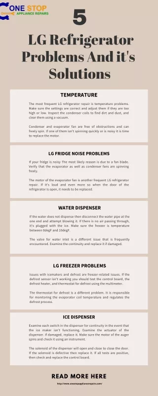 LG Appliance Repair Service Tips
