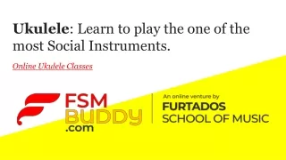 ukulele learn to play the one of the most social instruments