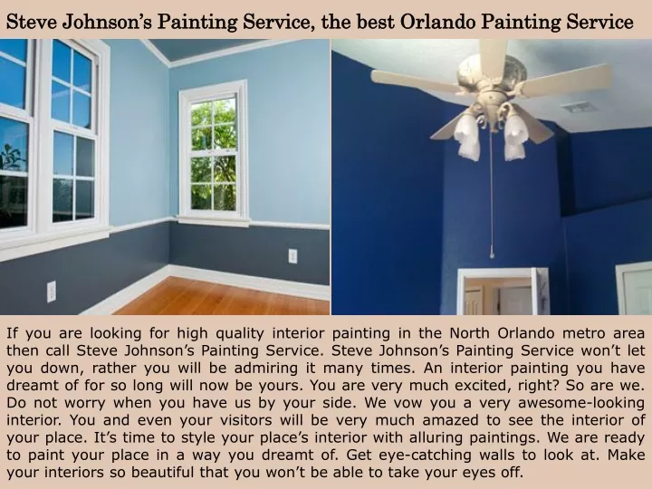 steve johnson s painting service the best orlando
