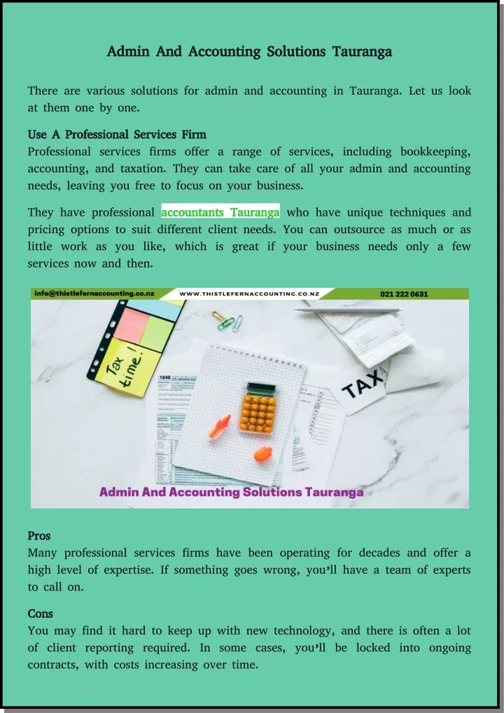 admin and accounting solutions tauranga admin