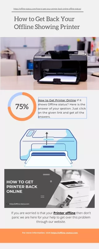 How to Get Back Your Offline Showing Printer