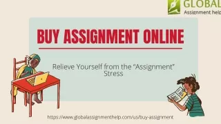 Buy Assignment Online
