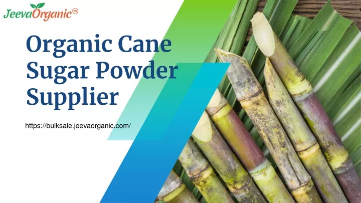 organic cane sugar powder supplier