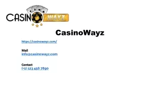 casinowayz
