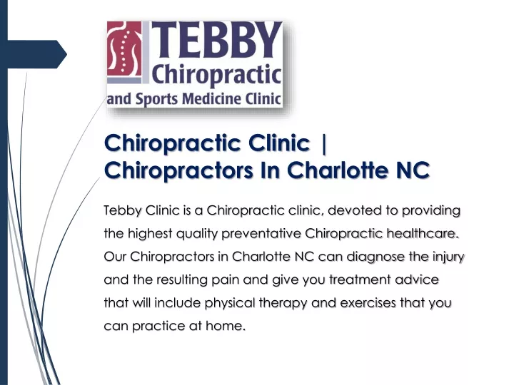 chiropractic clinic chiropractors in charlotte nc