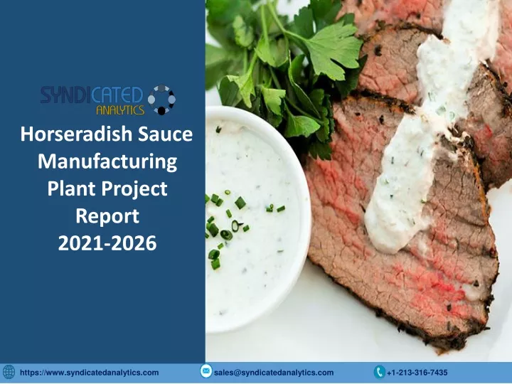horseradish sauce manufacturing plant project