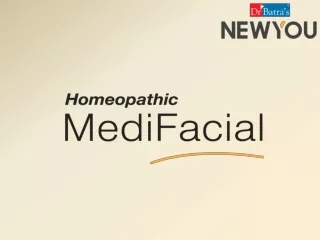 Homeopathic Medifacial & Homeopathic Hydrafacial Advance Laser Treatment