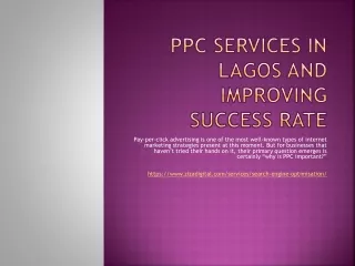 PPC services in Lagos and Improving Success Rate